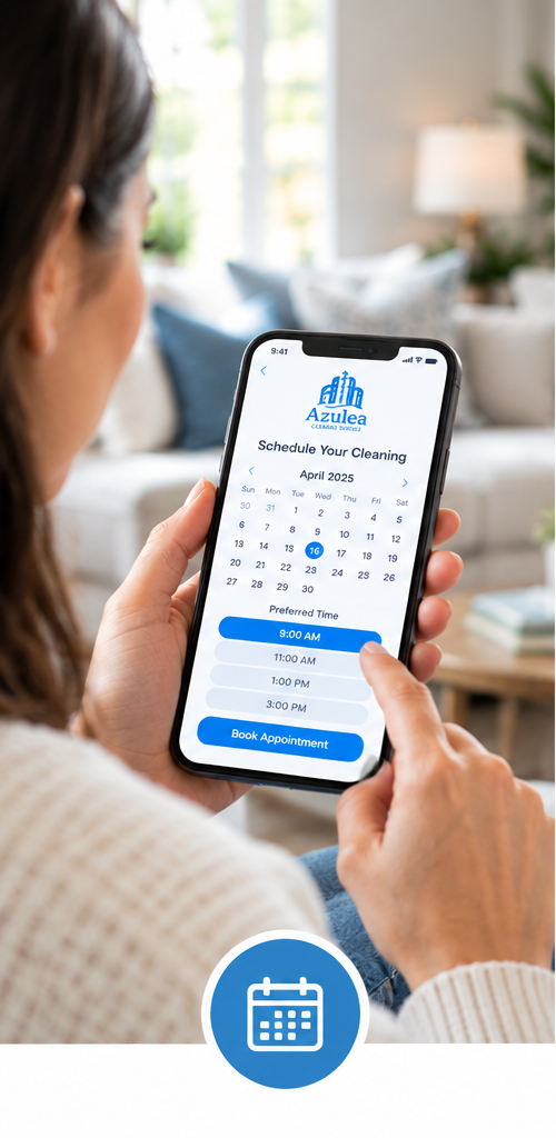 Schedule your cleaning service